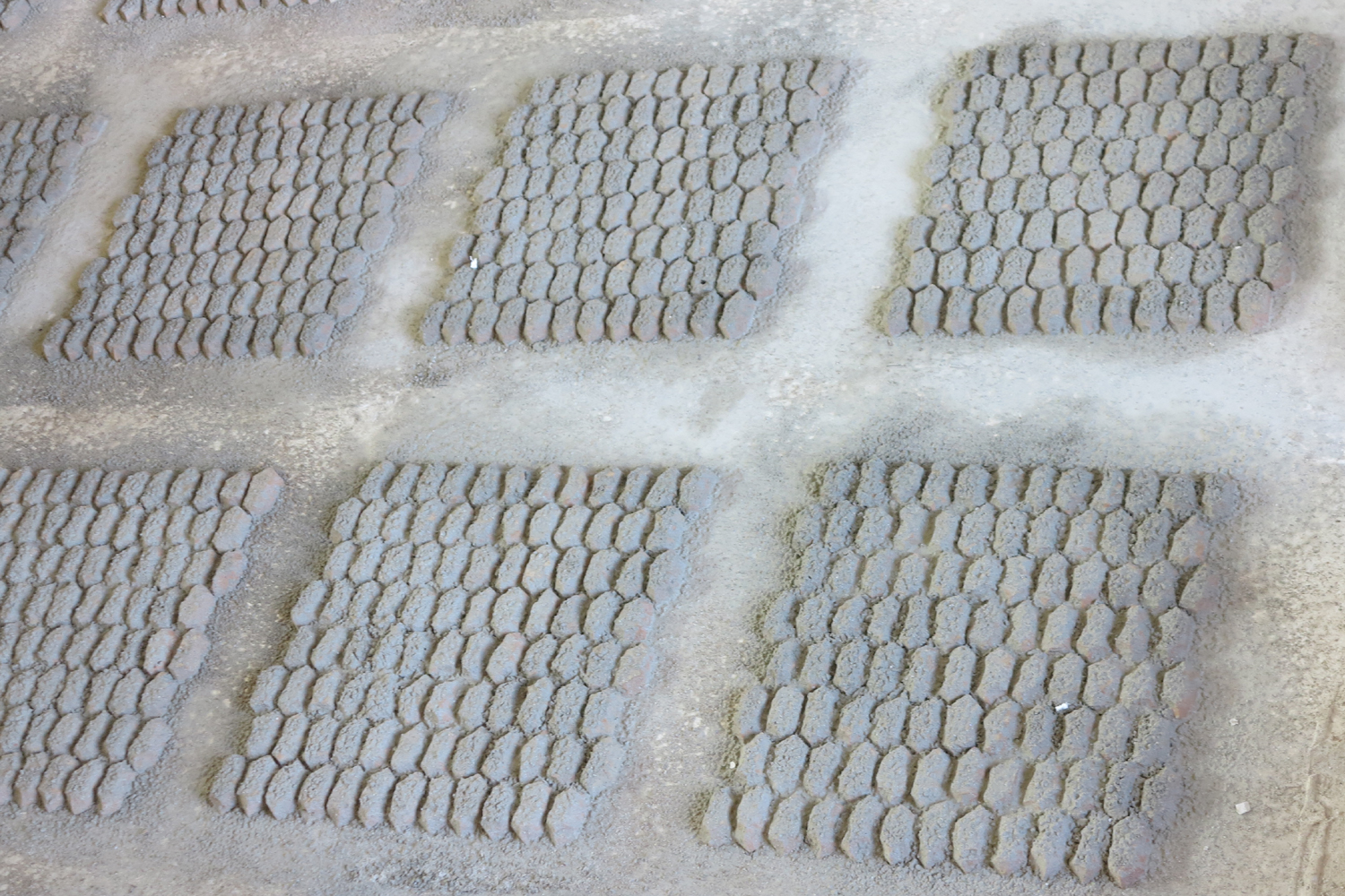 A cement mixture