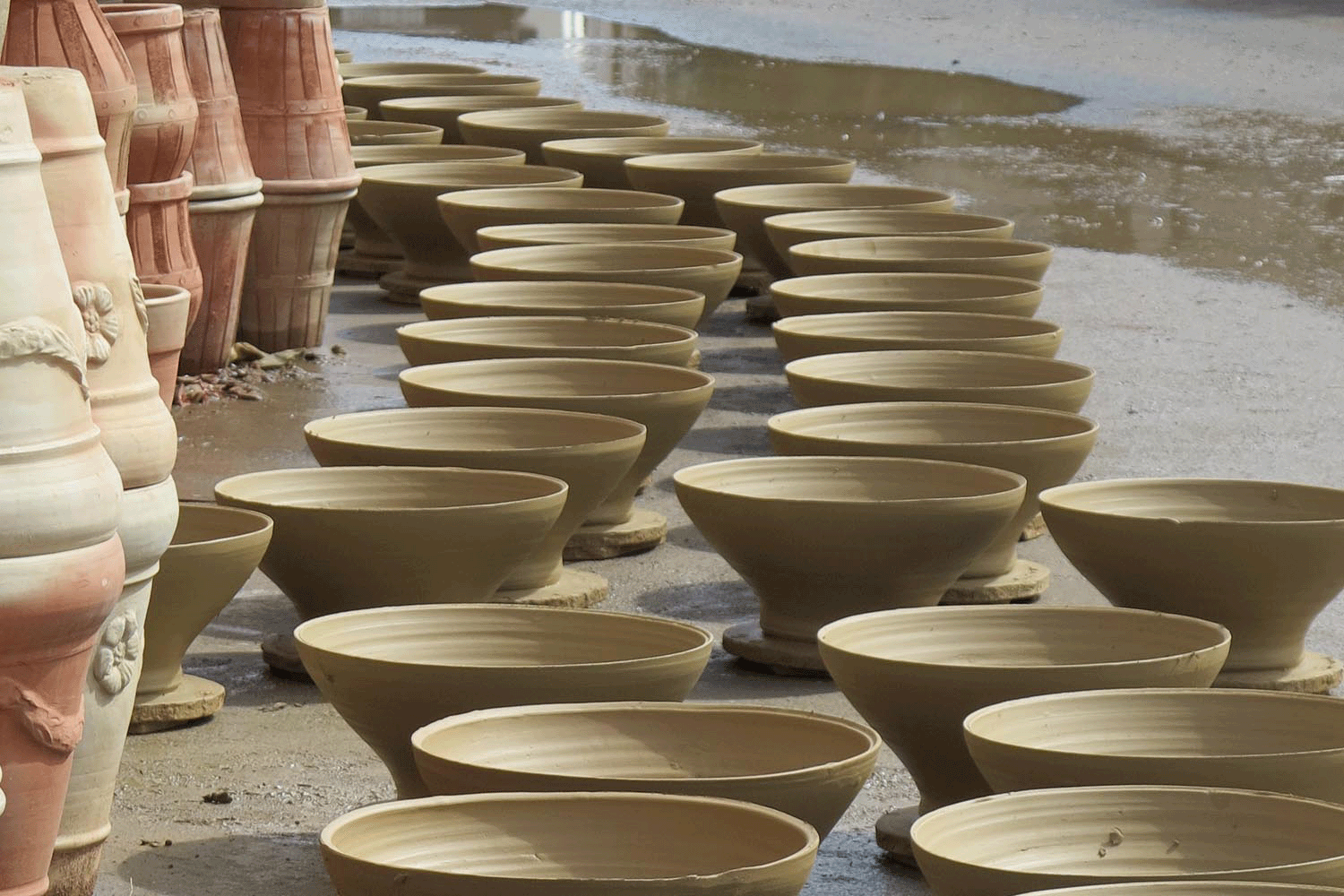 Large pots
