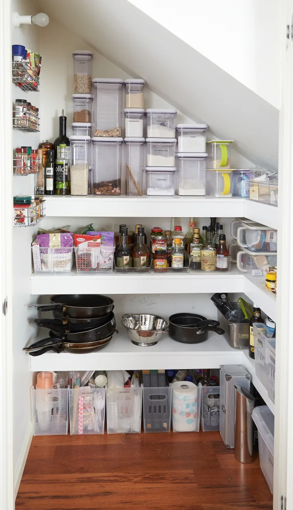 Inside a space like this you can store almost anything. Irrespective of how big or small your home is making use of every available space is the most smart thing to do!