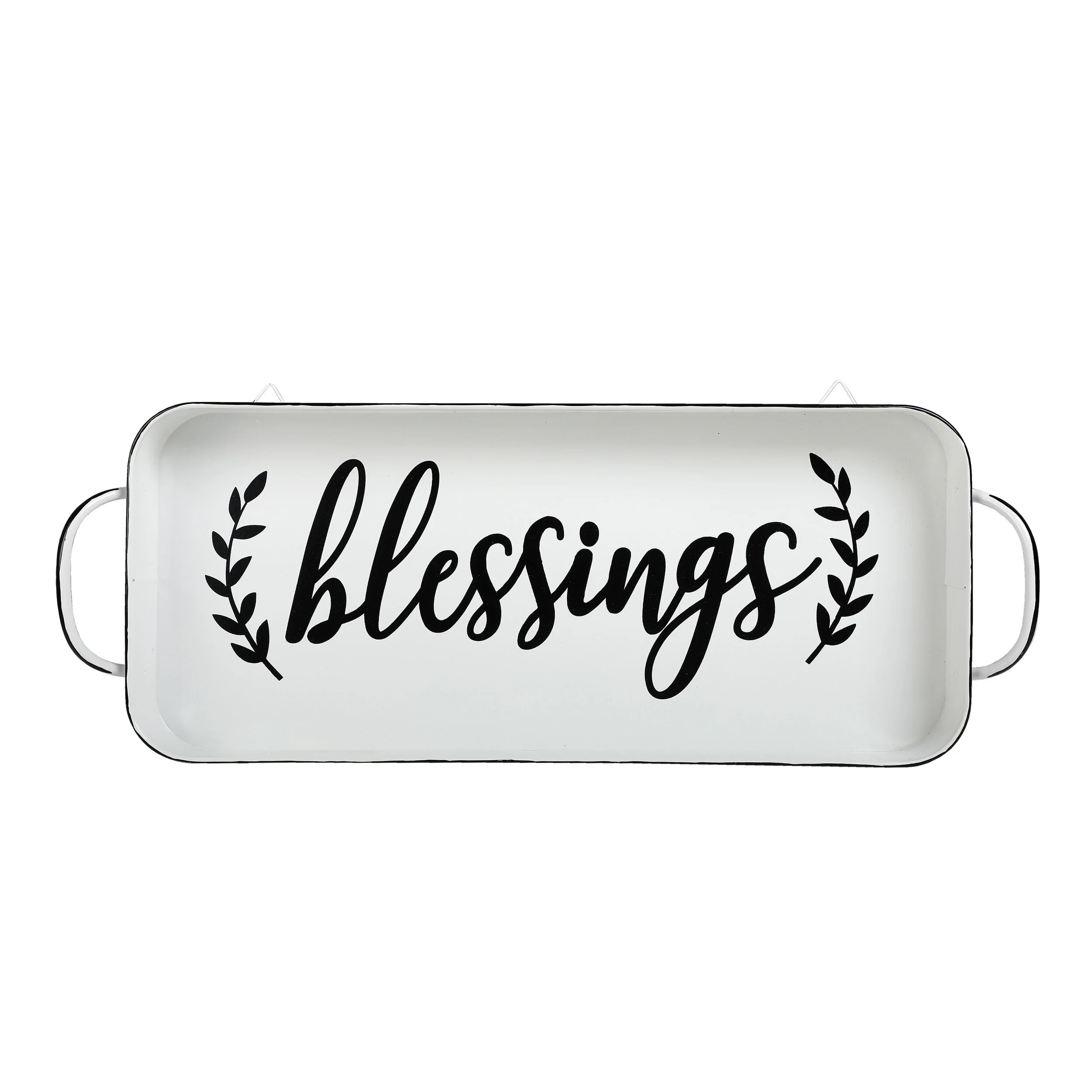 Blessings Metal Tray Hanging Decoration