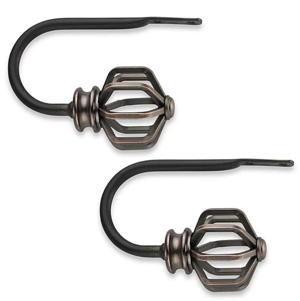 Transitions Corona Drapery Holdbacks in Oil Rubbed Bronze