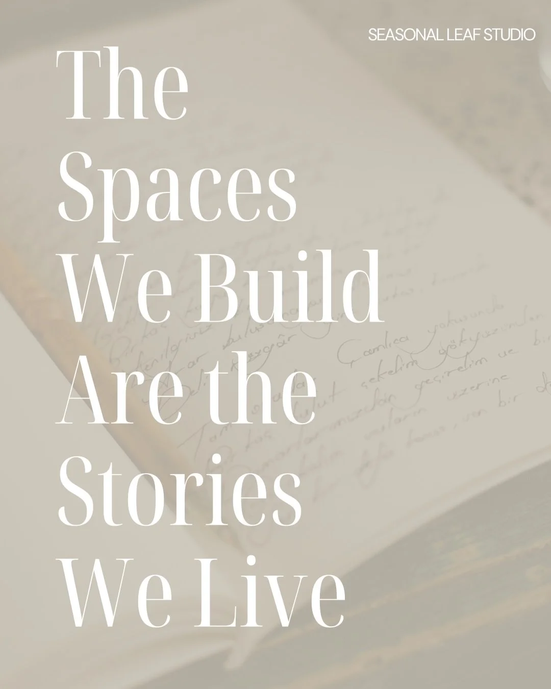 💛We don&rsquo;t just design spaces.
We design the way people live, gather, heal, and become themselves.

This piece marks the start of my new chapter: Ising story, Language, and Lived Experiences to shift how we talk about home.

When we tell the tr