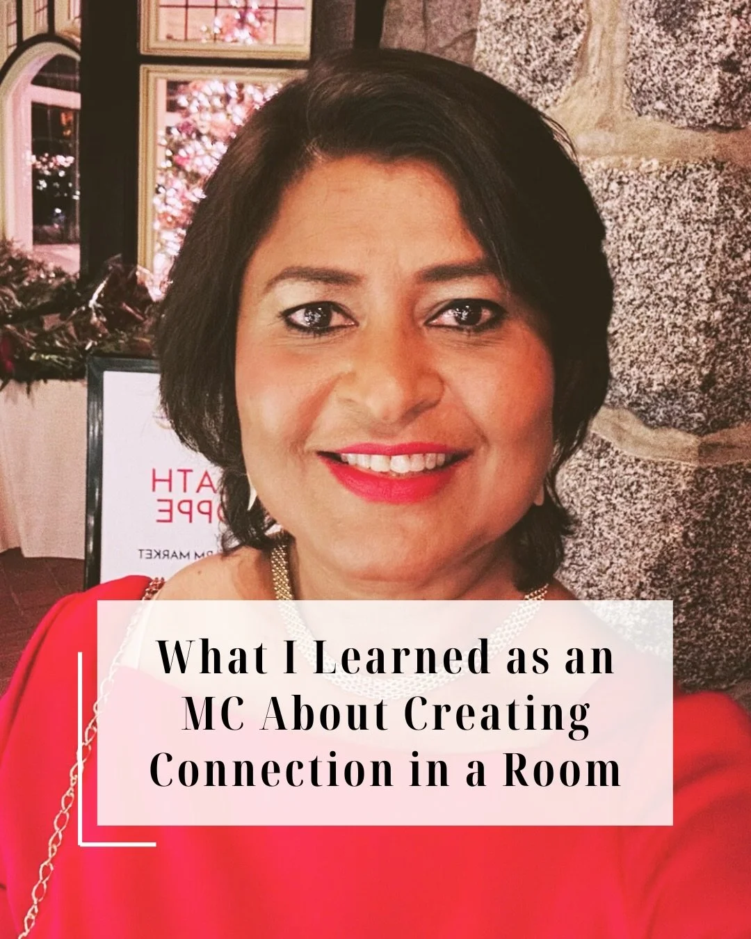 What I Learned as an MC About Creating Connection in a Room 💛

Homes for the Holidays wasn&rsquo;t just a design event - it became a reminder of what it means to guide a room with presence.

When you&rsquo;re holding a mic, people assume the work is