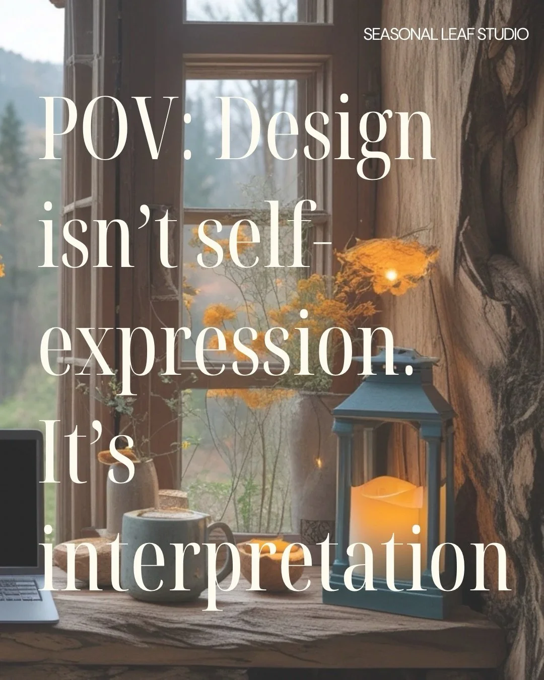 DESIGN IS NOT ABOUT IMPOSING A SIGNATURE STYLE!

It&rsquo;s about reading patterns - how people move through rooms, where mornings start, where evenings slow down, what gets used and what gets avoided.

The most considered spaces rarely announce them