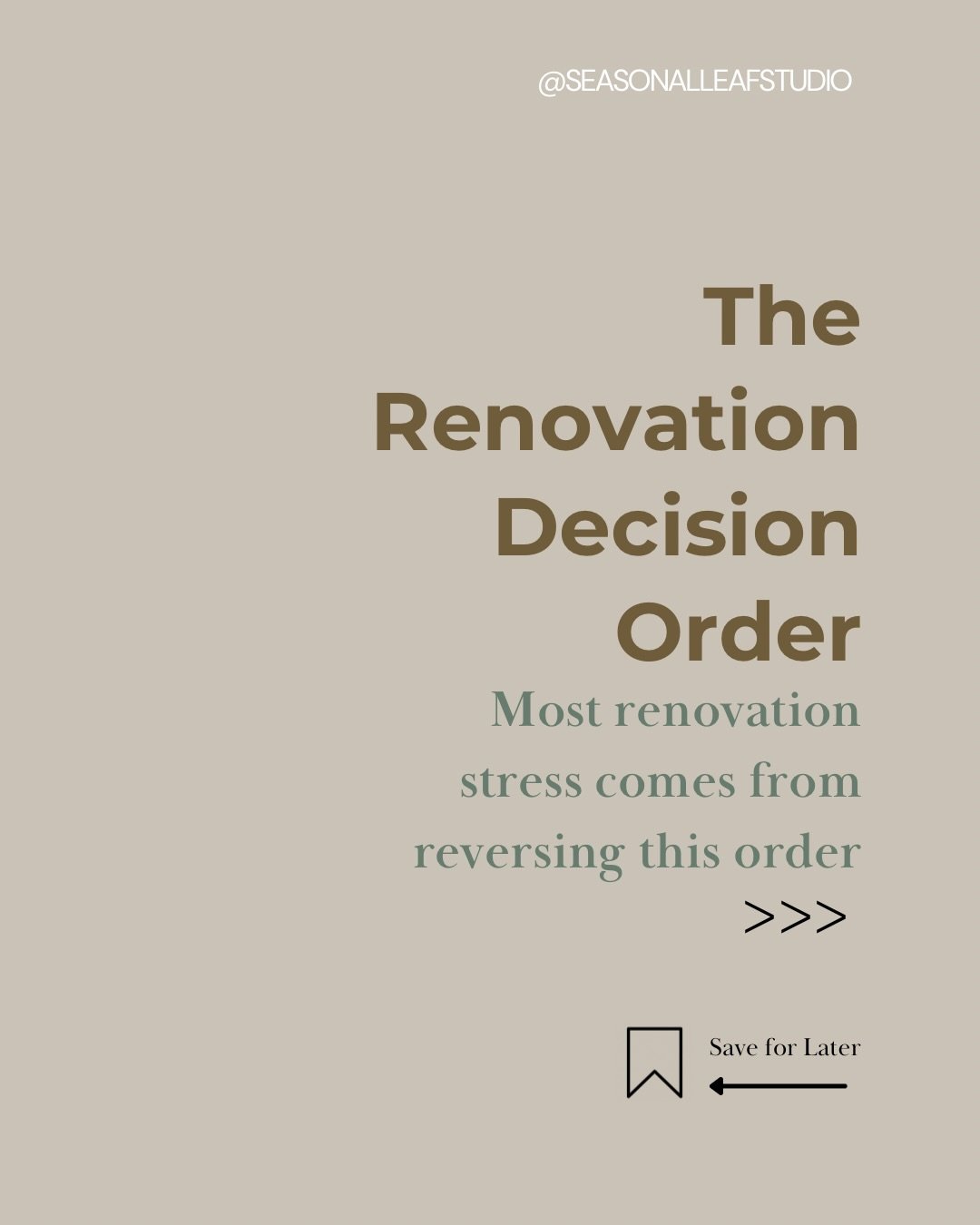MOST RENOVATION PROBLEMS AREN&rsquo;T ABOUT STYLE.

They&rsquo;re about decisions made in the wrong order.

When behavior and layout aren&rsquo;t clarified first, storage becomes guesswork.
When electrical isn&rsquo;t mapped before cabinetry, revisio