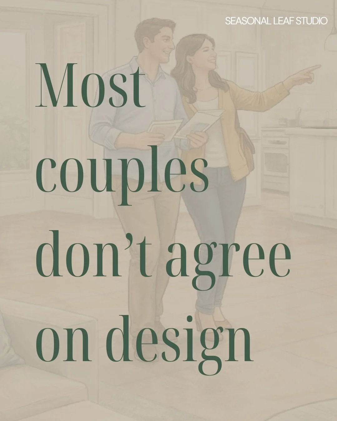 POV: You think you&rsquo;re fighting about COUNTERTOPS&hellip; but you&rsquo;re really fighting about CLARITY! ☝🏼

Most couples don&rsquo;t disagree because one person chooses something and the other chooses on the opposite spectrum!!

They disagree