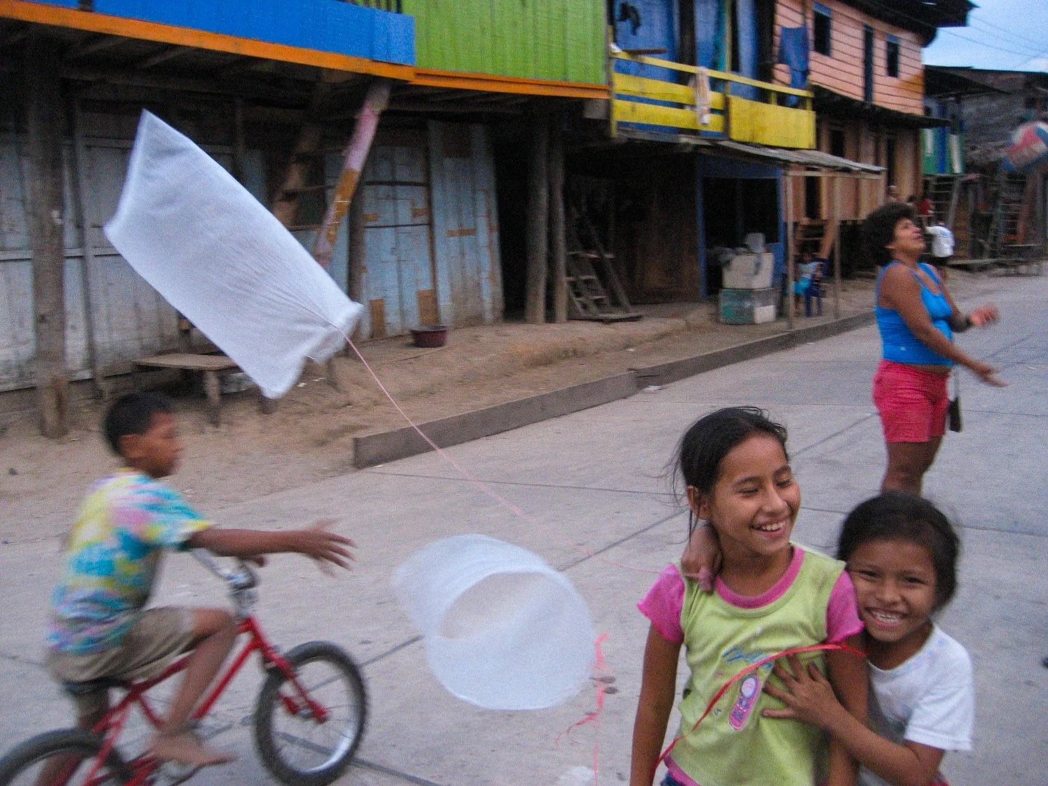   Barrio de Belén, Iquitos, Peru.   