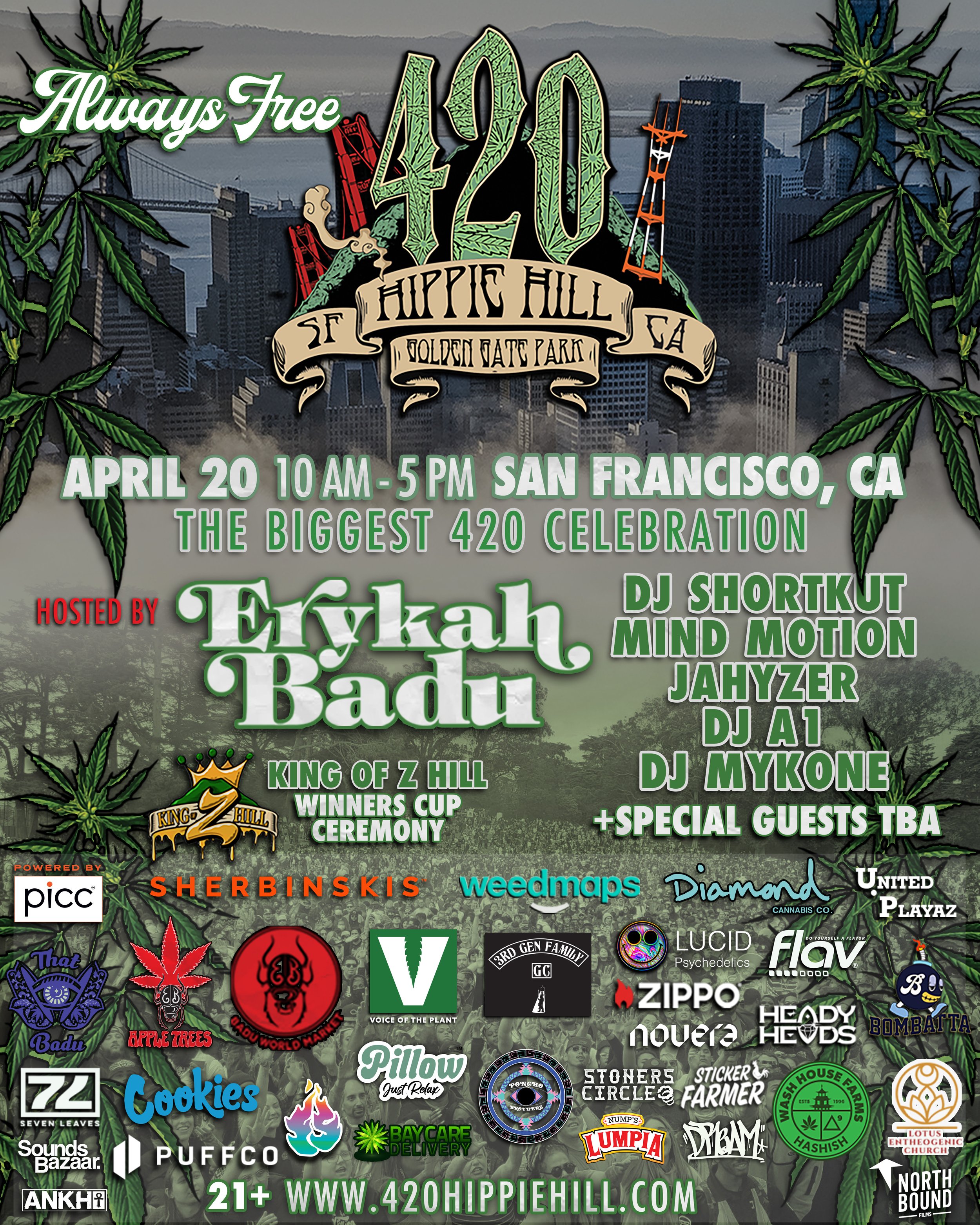420 Hippie hill SF