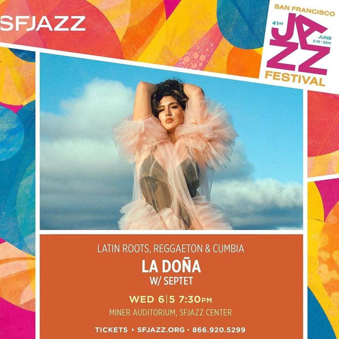La Dona is opening @sfjazz on June 5th! We&rsquo;ll let her tell her story 💫

Repost:

I&rsquo;m back from Brazil and bursting with pride to announce that I&rsquo;ll be opening&nbsp;@sfjazz&nbsp;season!!

This is such a full circe moment for me, hav