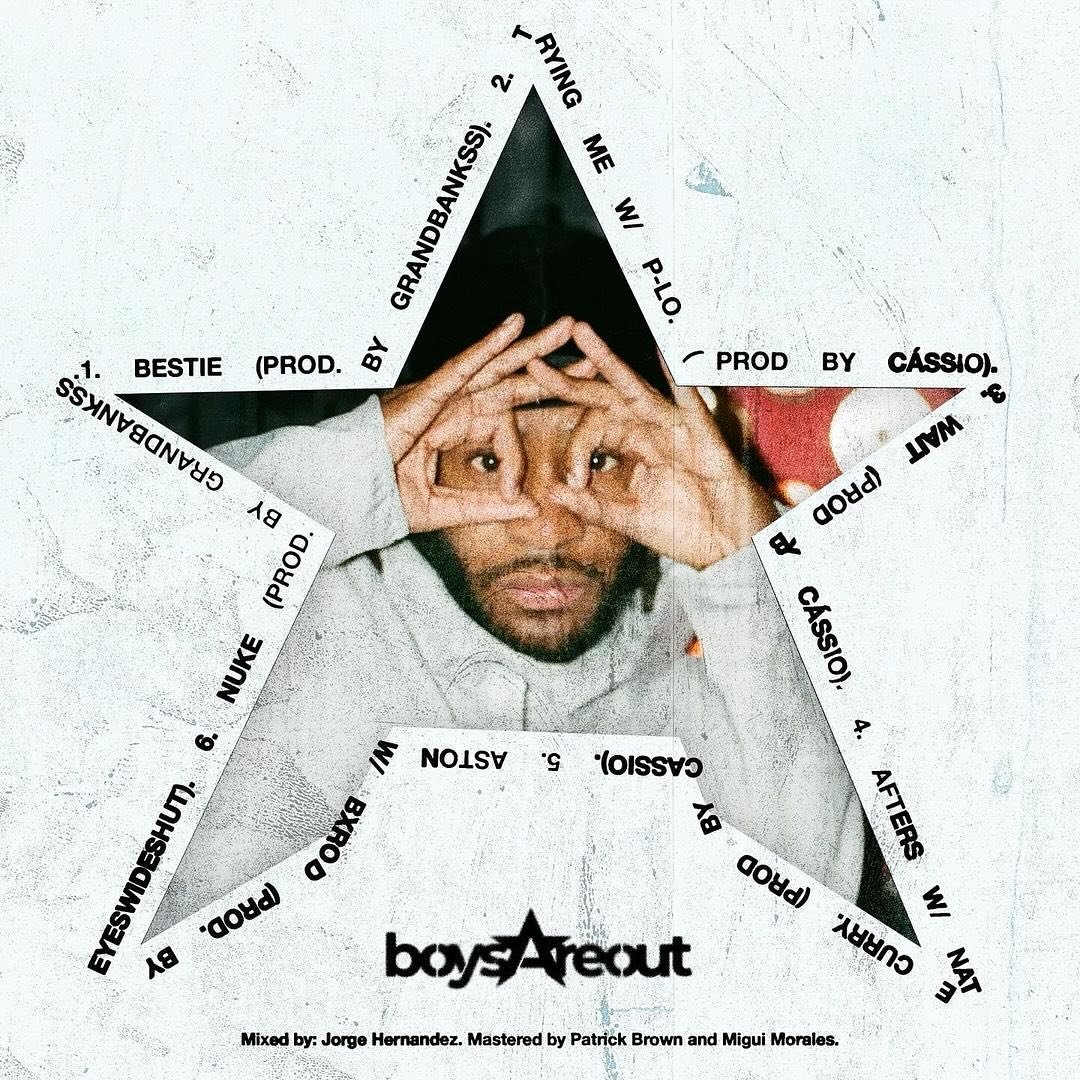 Jammy&rsquo;s new project is meant to be played LOUD and OUT. Easily heard both rattling cars and clubs, #Boysareout 😎 ranges from alternative hip hop to UK garage and is a noticeable shift from his previous project #Sadgirlzclub 🥲 

Press play and