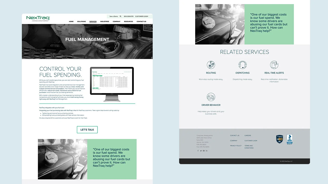 Web Page - Original Layout