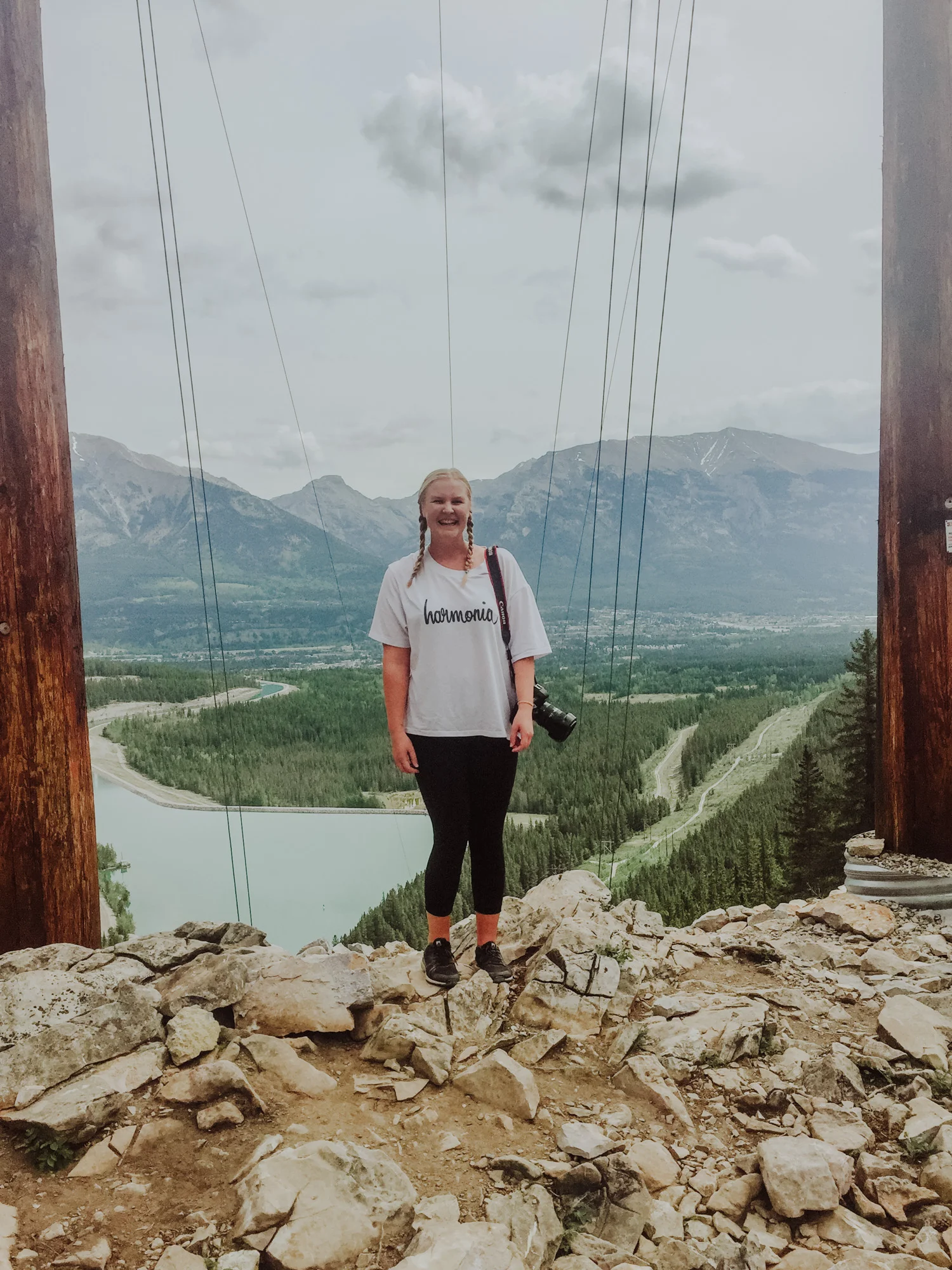 Keeping true to my promise, a picture of myself at Grassi Lakes 