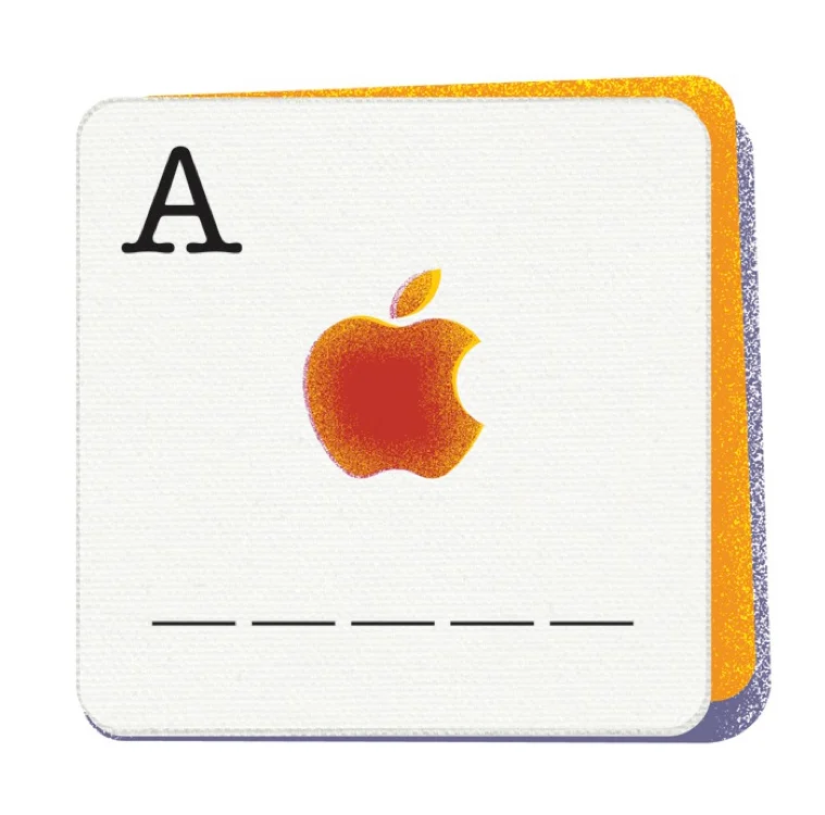 ‘A’ for Apple