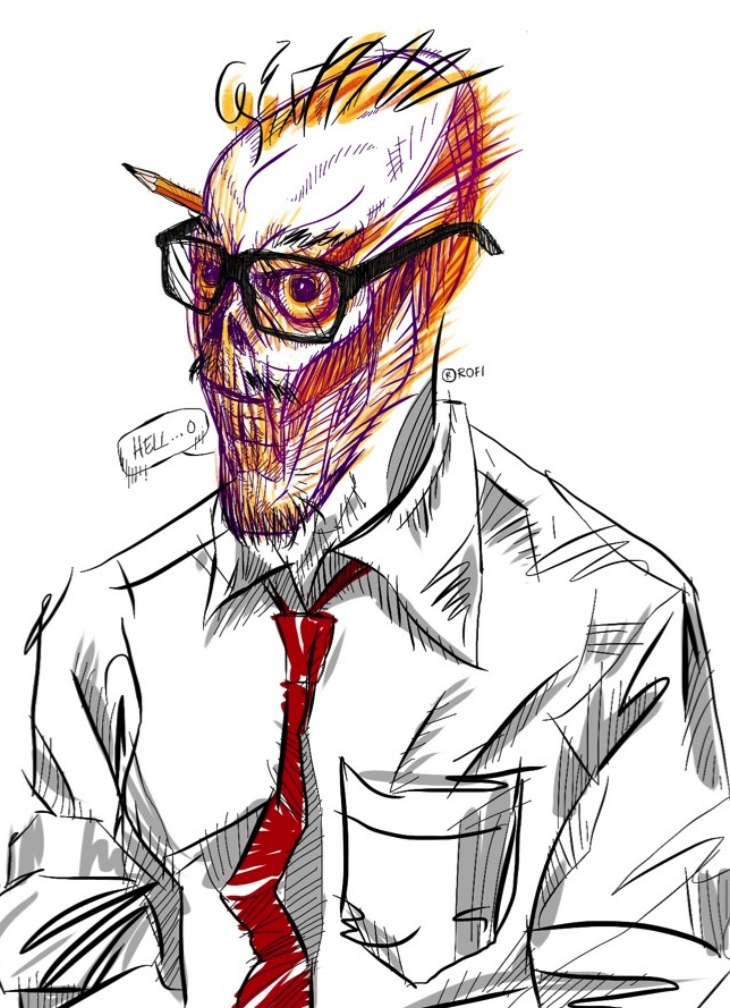 The Birth of Mr. Sketchleton