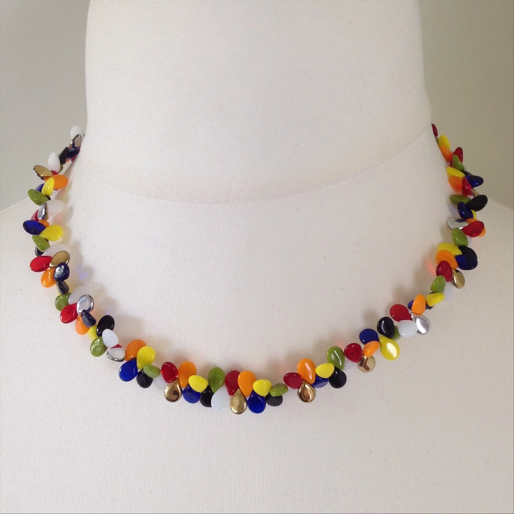 Bonita Necklace on model