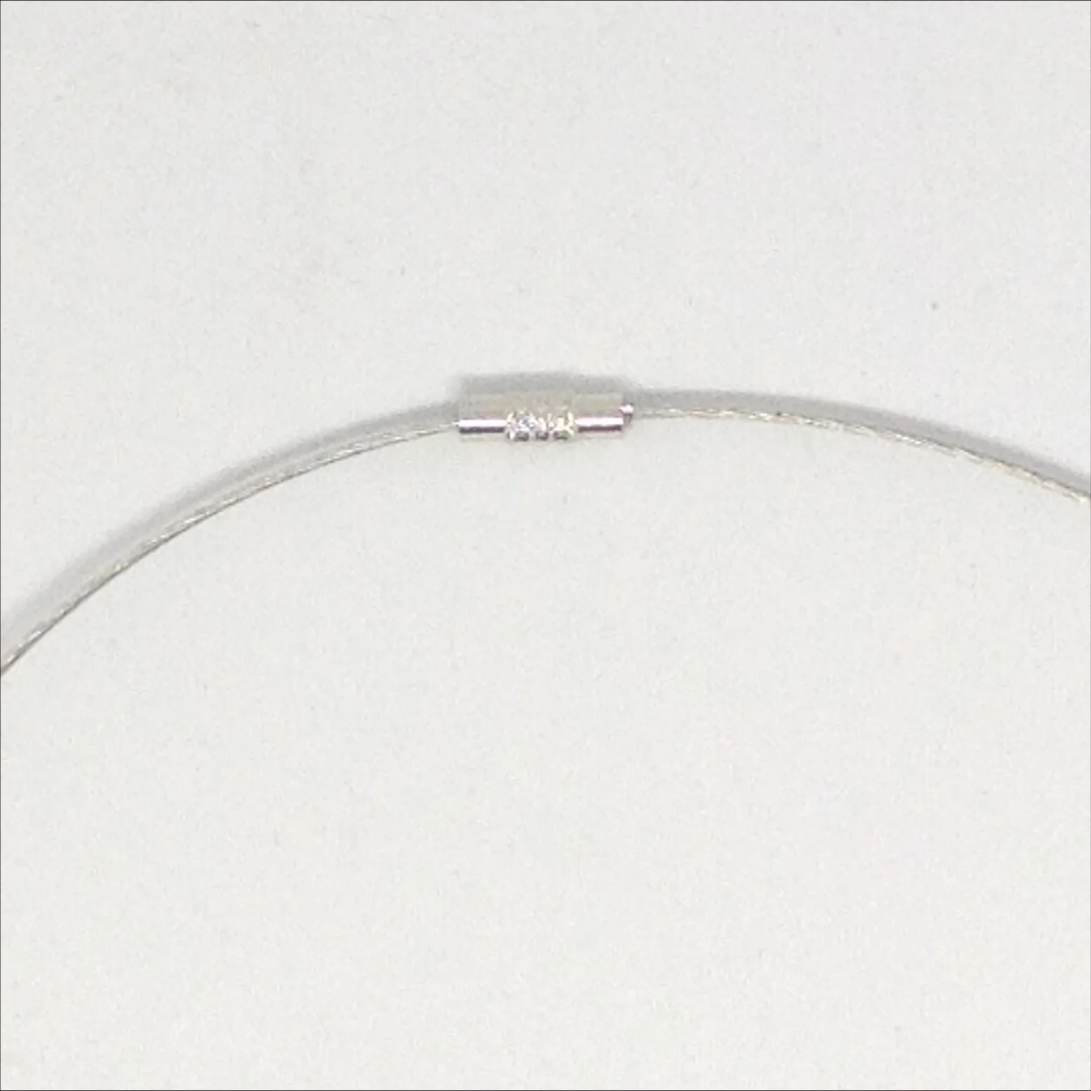 pendant back fastening detail