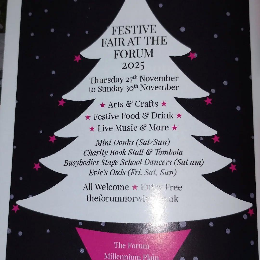 An early start today to set up for this event at The Forum, Norwich Until Sunday 30th November.

Look forward to showing you my colourful handmade jewellery and some Black Friday bargains available on Friday.

#theforumnorwich #norwichchristmasshoppi