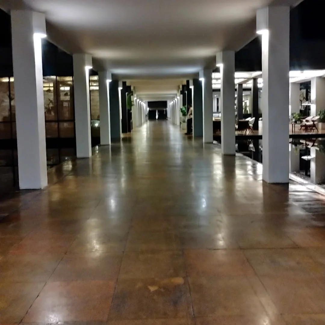 The Blue Water Hotel in Wadduwa is a stunning piece of architecture. 

It was designed by Geoffrey Bawa and completed in 1997 and there are lots of architectural drawings and photos in the rooms and open areas.

#thebluewaterhotelwadduwa #srilankahol