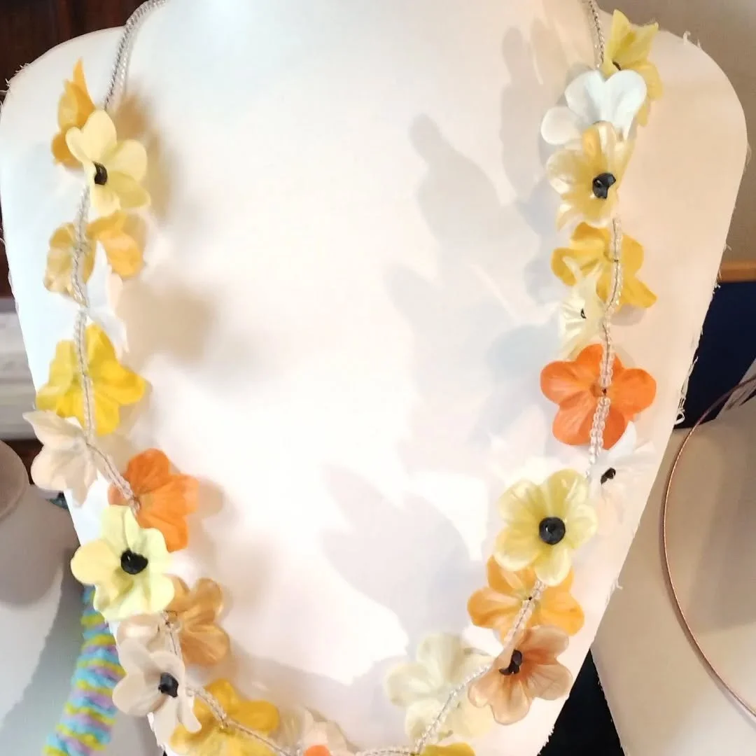 Today I have my first event of 2026 and it's just across the road from my home. Here until 2pm Saturday 7th March.

I have a selection of Spring themed items with flowers and leaves.

#springevents #handmadejewellerydesigns #polymerclayjewellery #sho