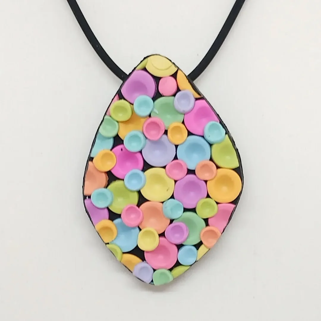 Continuing the rainbow 🌈 theme here are some new items I finished this week. 

I called the range Dots, which seems pretty obvious.  Each of the dots is cut and placed individually onto the black background.

I will have these available at my next e