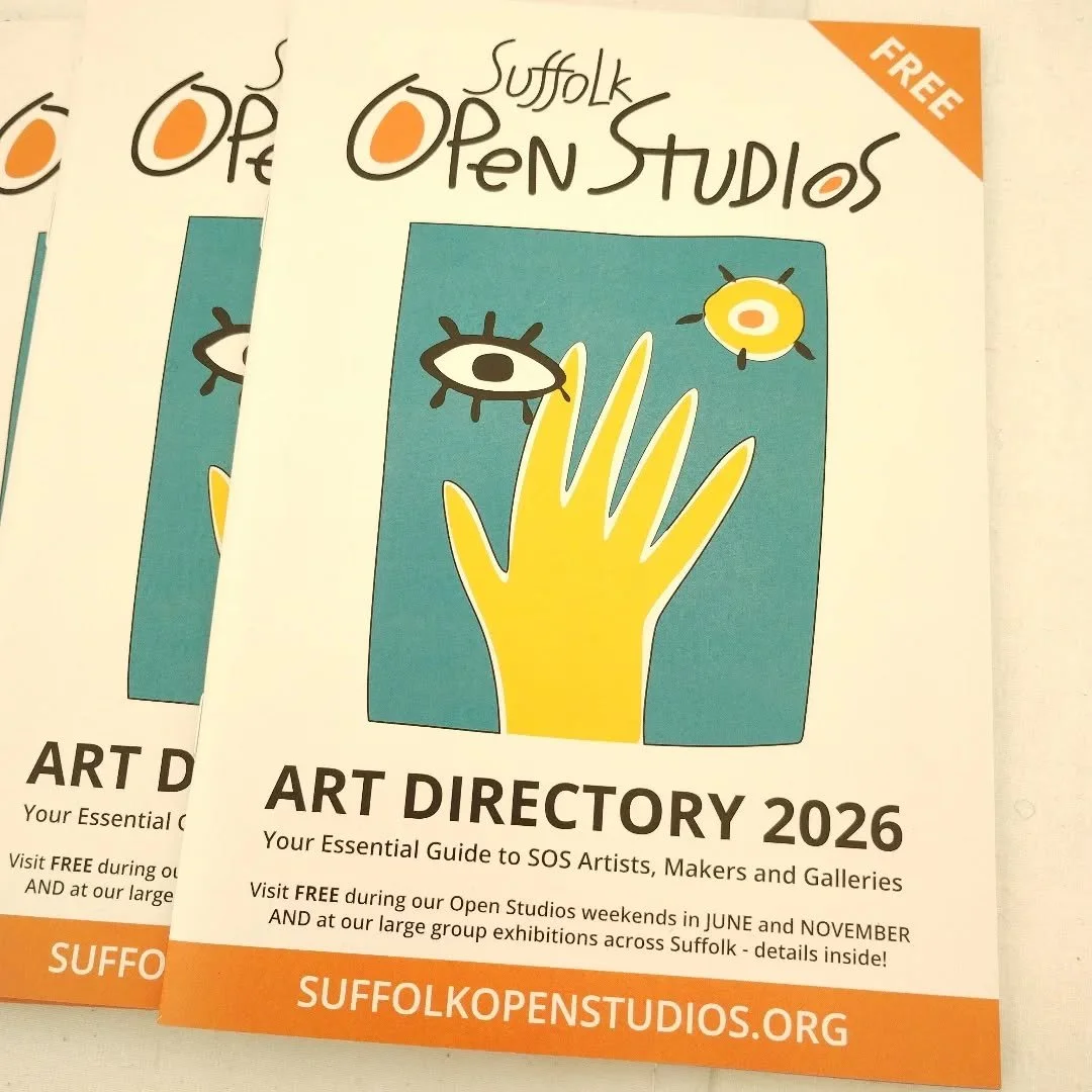 Have almost run out of the Suffolk Open Studios directory here on my stand at the Suffolk Show.

Hope to see lots of visitors each weekend in June at my studio in Leiston on the beautiful Suffolk coast.

#suffolkopenstudios #suffolkshow #localartists