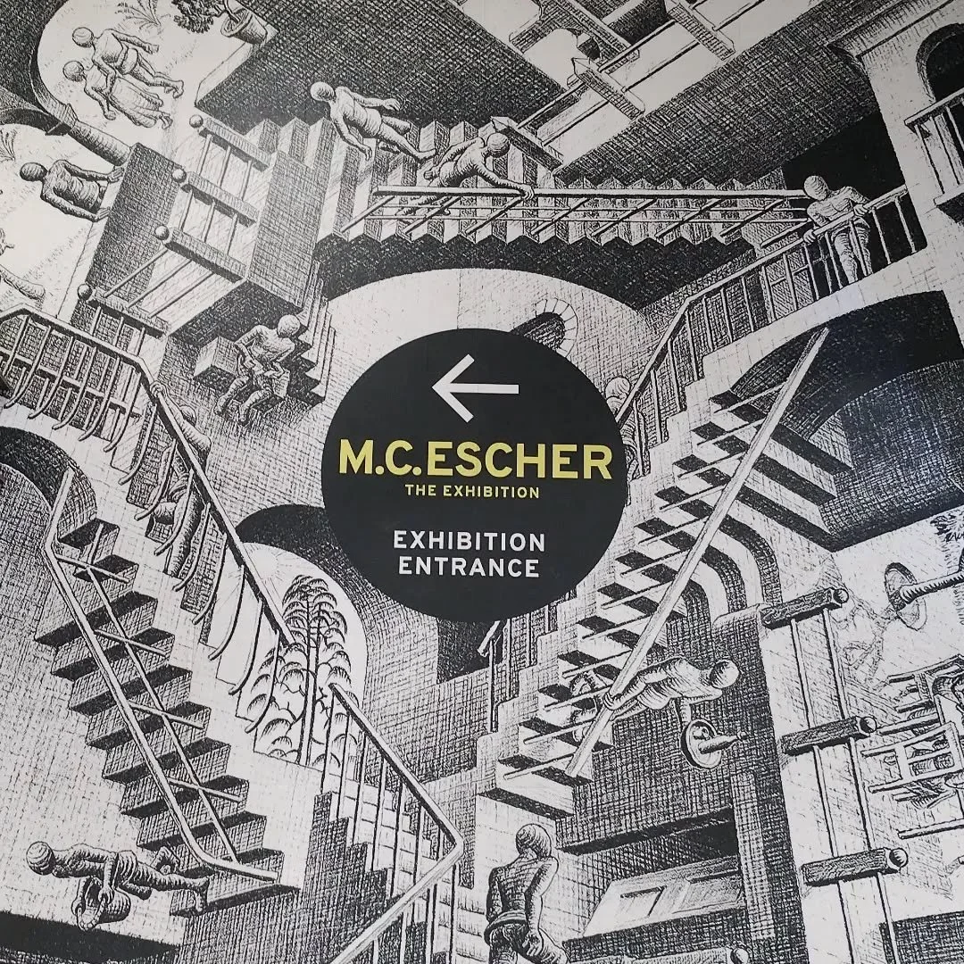 I thoroughly recommend the Escher exhibition at Somerset House in London.  It is very popular and even with pre-booked, timed tickets there was still a 30 min queue to get in.

#somersethouselondon #mcescher #mcescherart #dayinlondon #mcescherfan