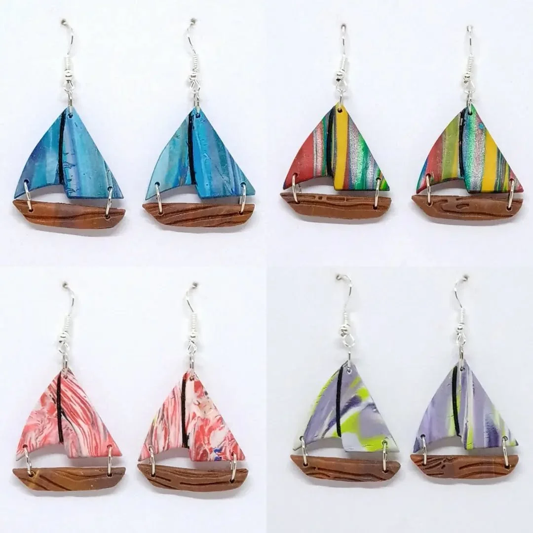 I will be bringing a selection of my popular sailing boat earrings to Southwold on Saturday at URCH, just off the High Street between 10-4pm.

You better be quick as these sell out first!

#colourfuljewellery #handmadejewellerydesigner #handmadeinsuf