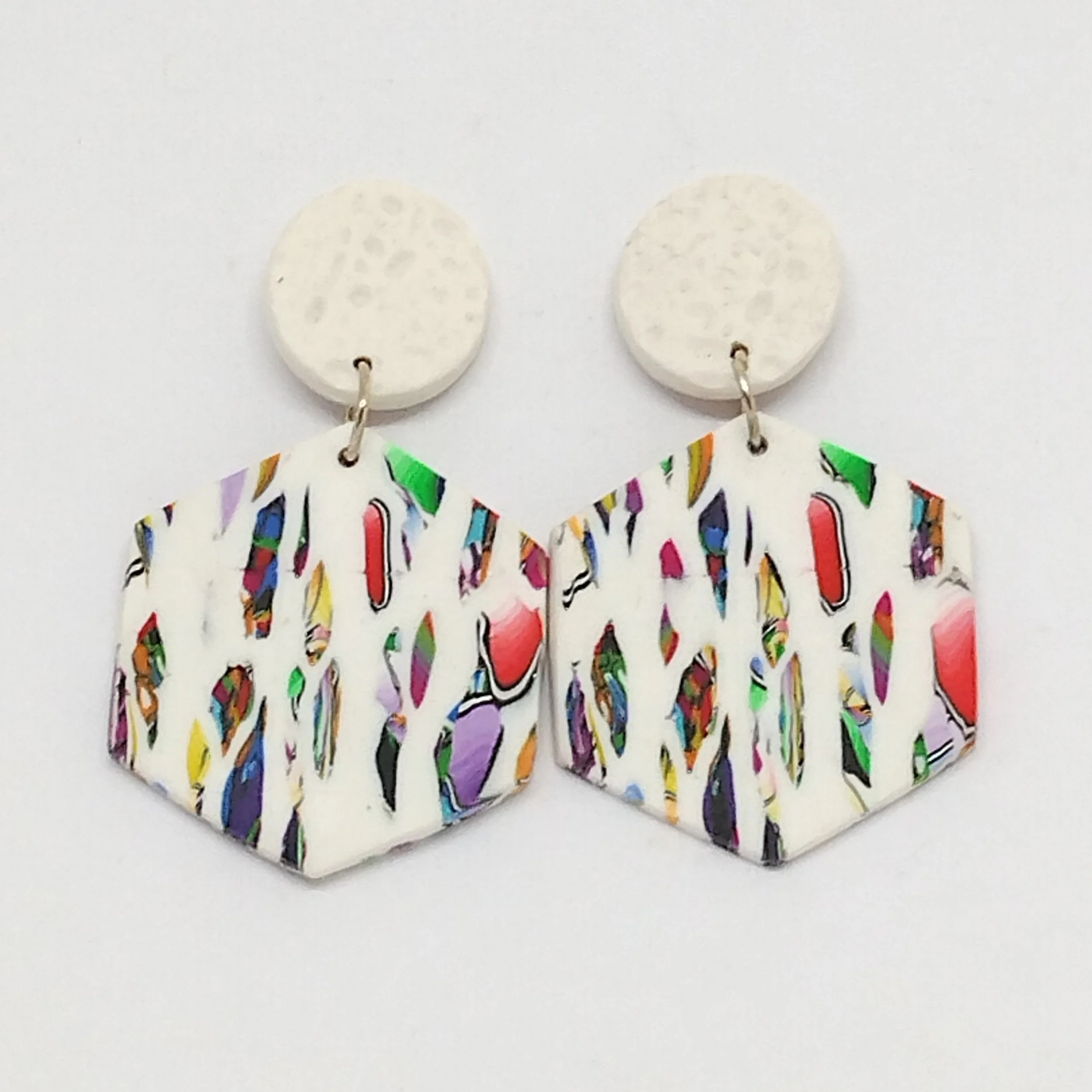 Alice White Earrings