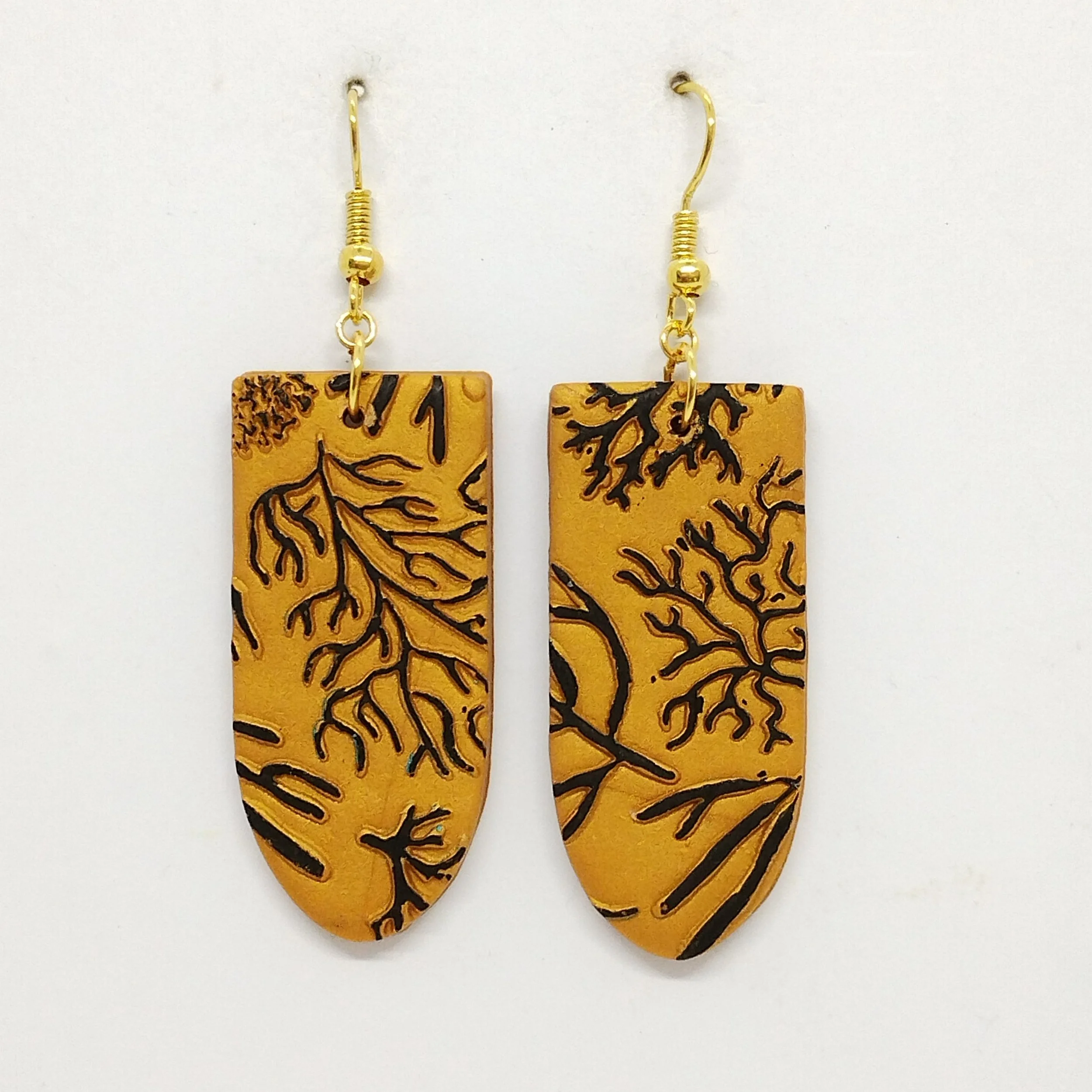 Coral Impression Earrings