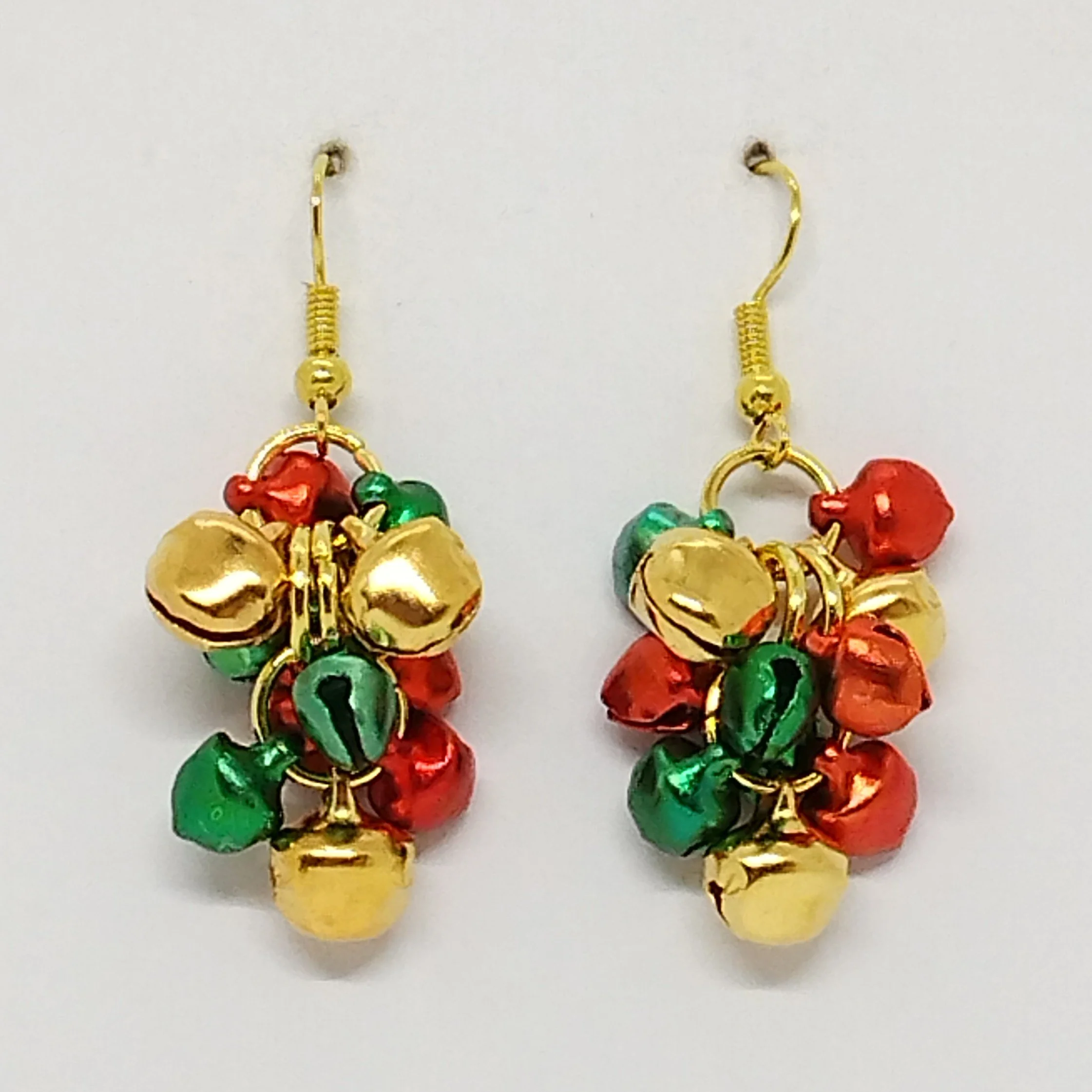 Jingle Bell Earrings - Choose Your Colour