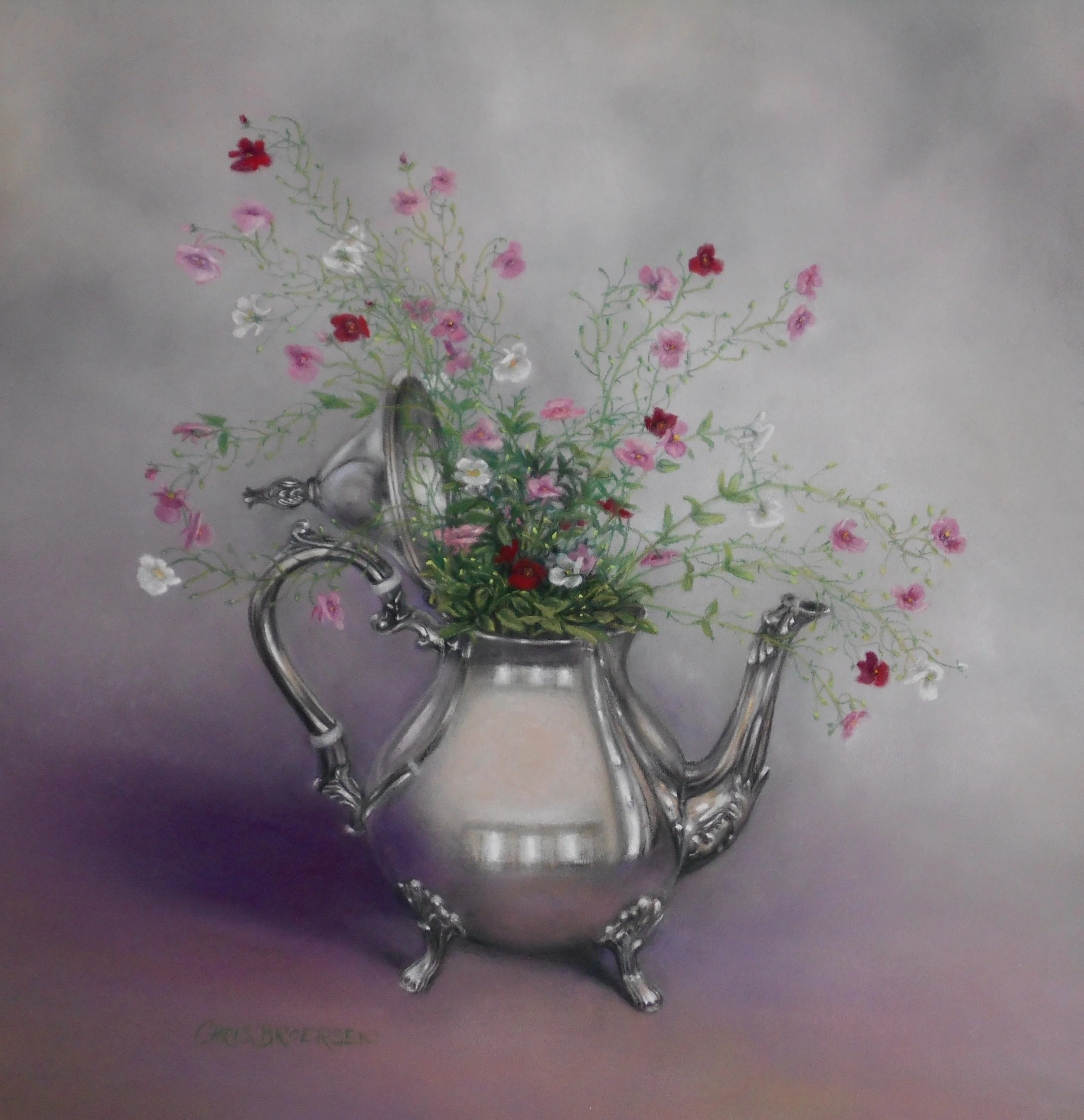 Silver Teapot - (SOLD)