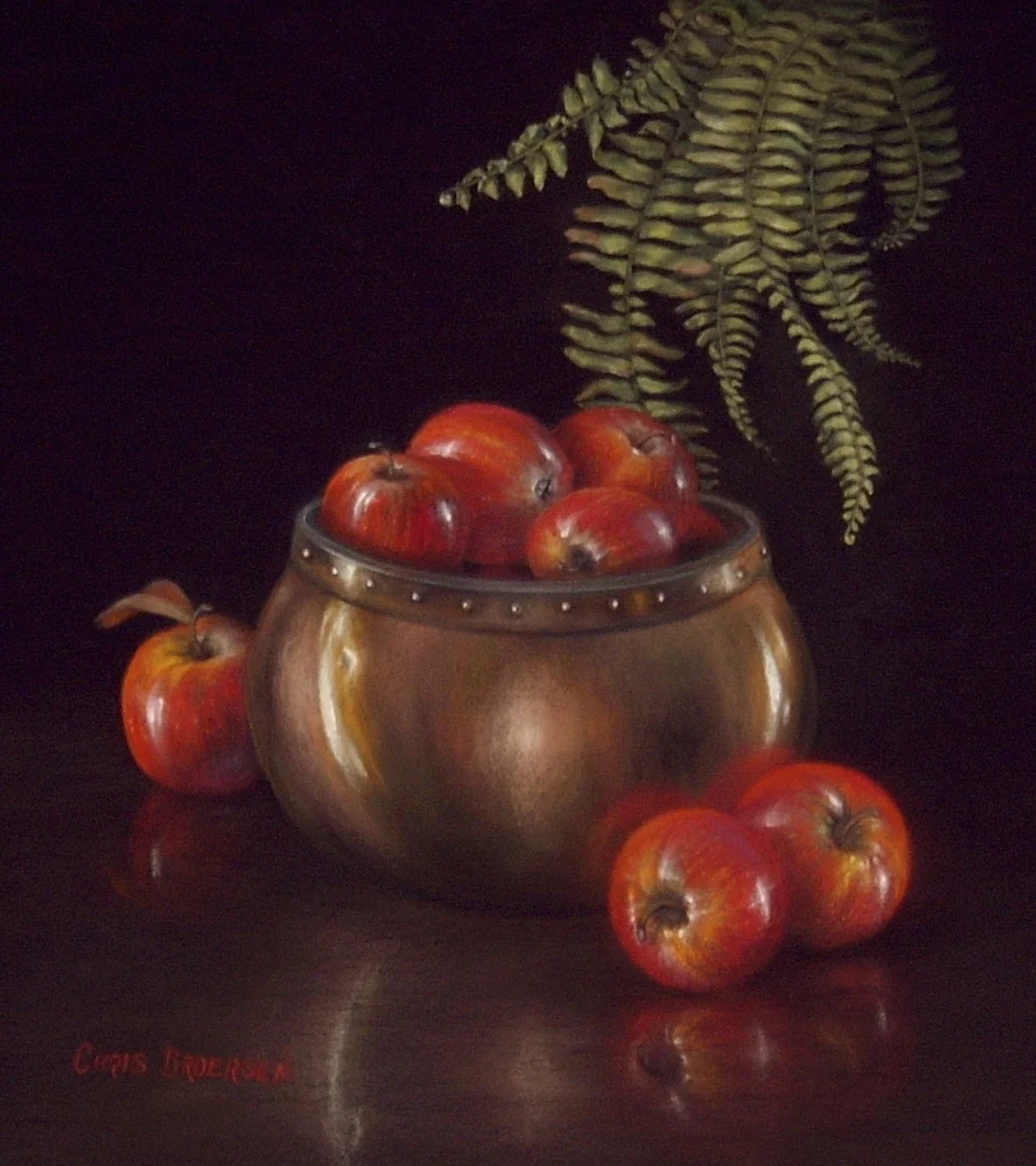 Apples in a Copper Pot - $750