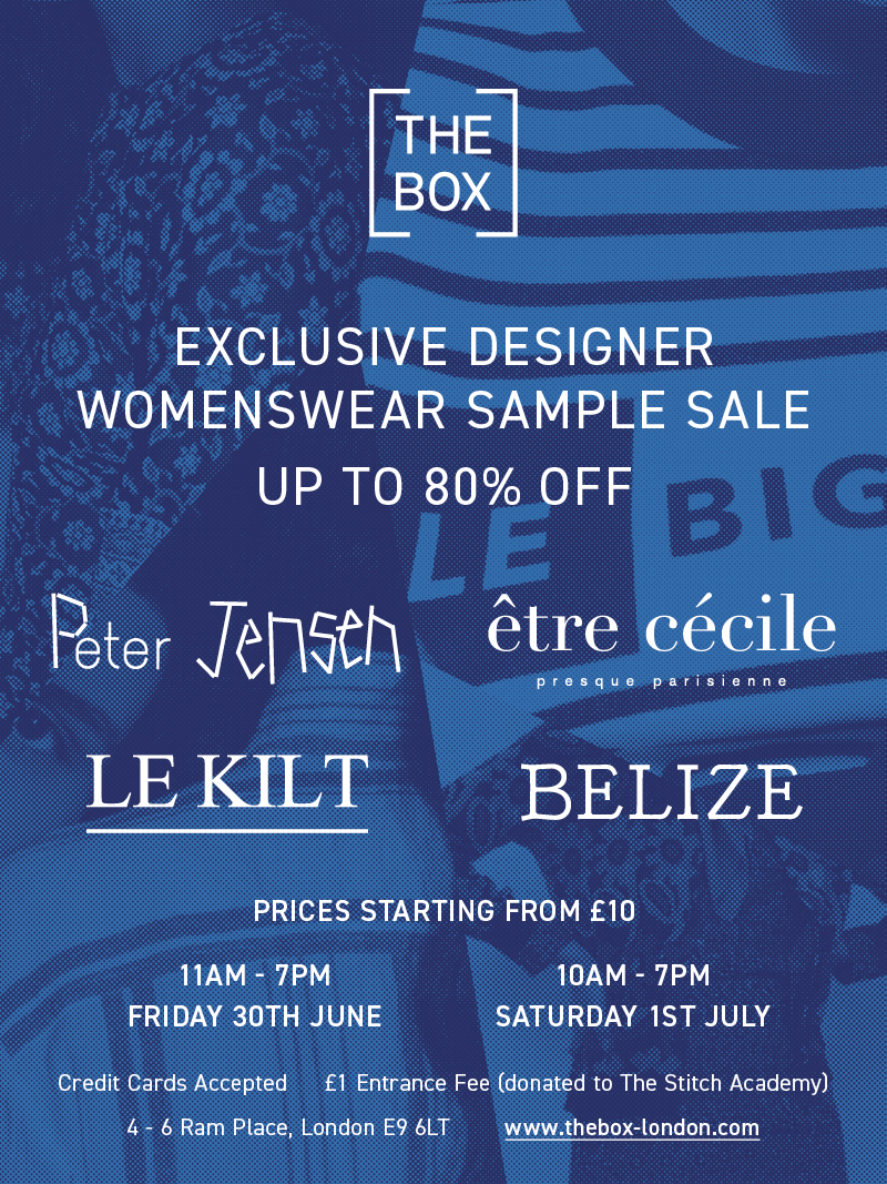 Exclusive Womenswear Designer Sample Sale