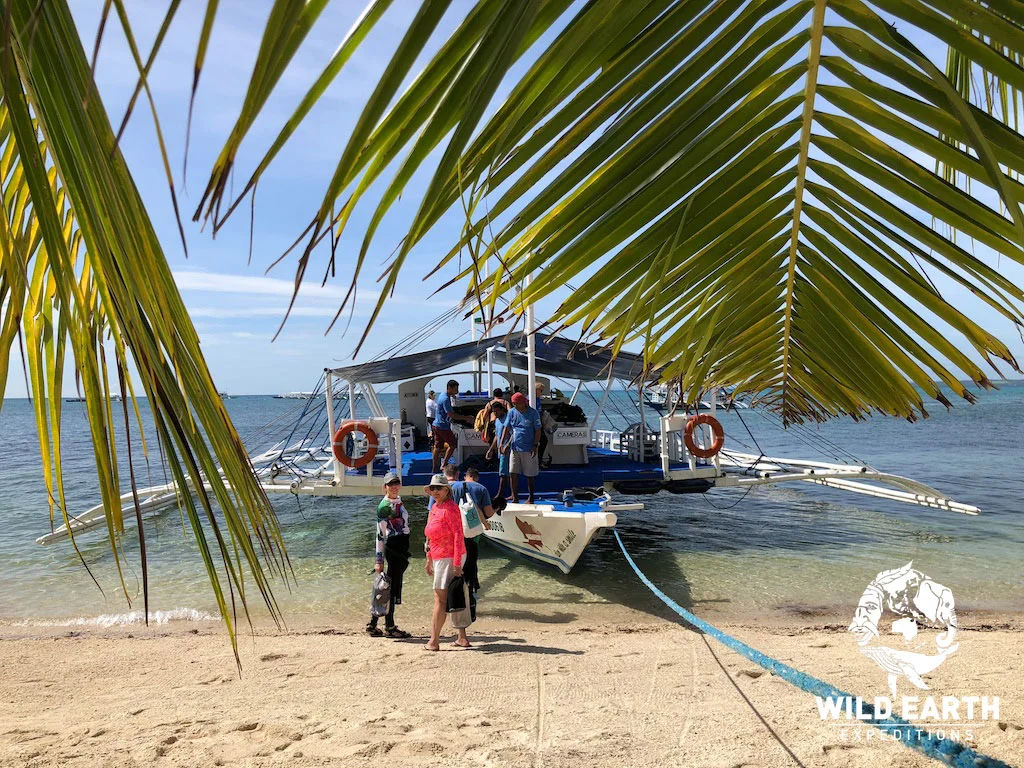 Daily dive boat, Malapascua Island - Philippines - Wild Earth Expeditions