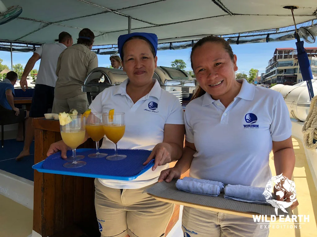 Warm welcome after incredible marine encounters - Philippines - Wild Earth Expeditions