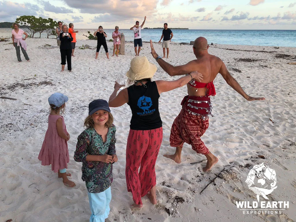 Beach party - Palau - Wild Earth Expeditions