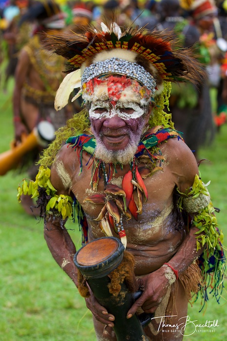 Tribesman, Goroka - Papua New Guinea - Wild Earth Expeditions