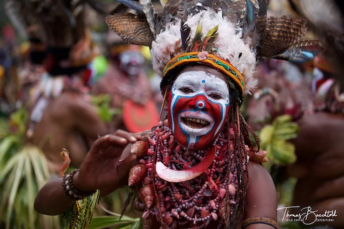 Tribesman, Goroka Show - Papua New Guinea - Wild Earth Expeditions