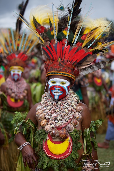 Tribesman, Goroka Show - Papua New Guinea - Wild Earth Expeditions