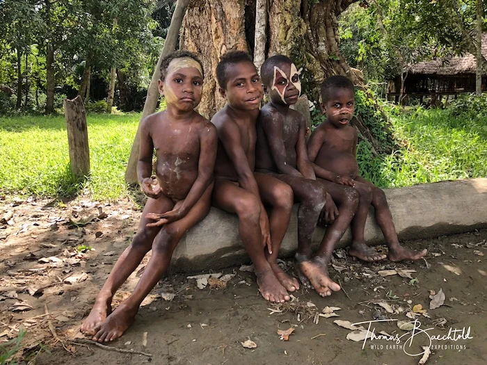 Children of the villages of the Sepik - Papua New Guinea - Wild Earth Expeditions