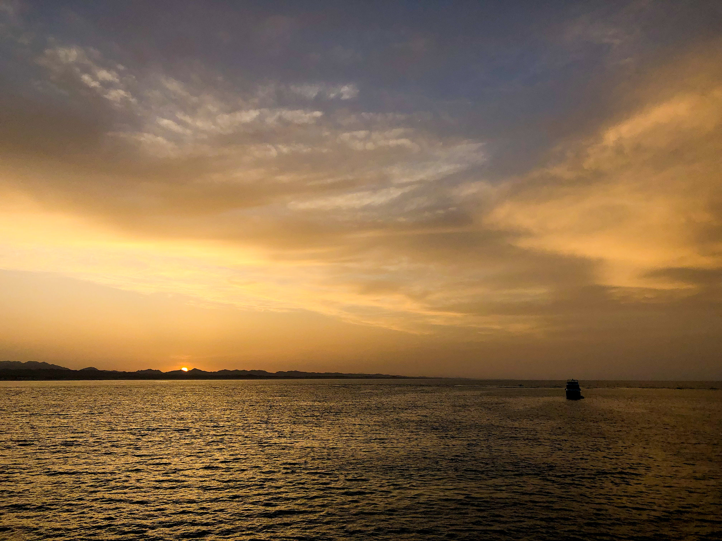 Sunset on the Red Sea - Egypt - Wild Earth Expeditions