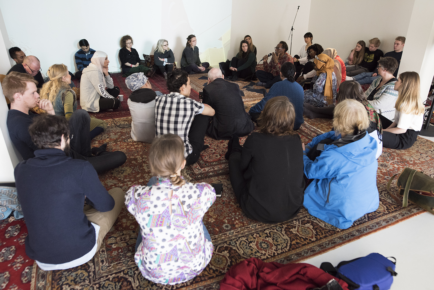 Exchange of personal stories