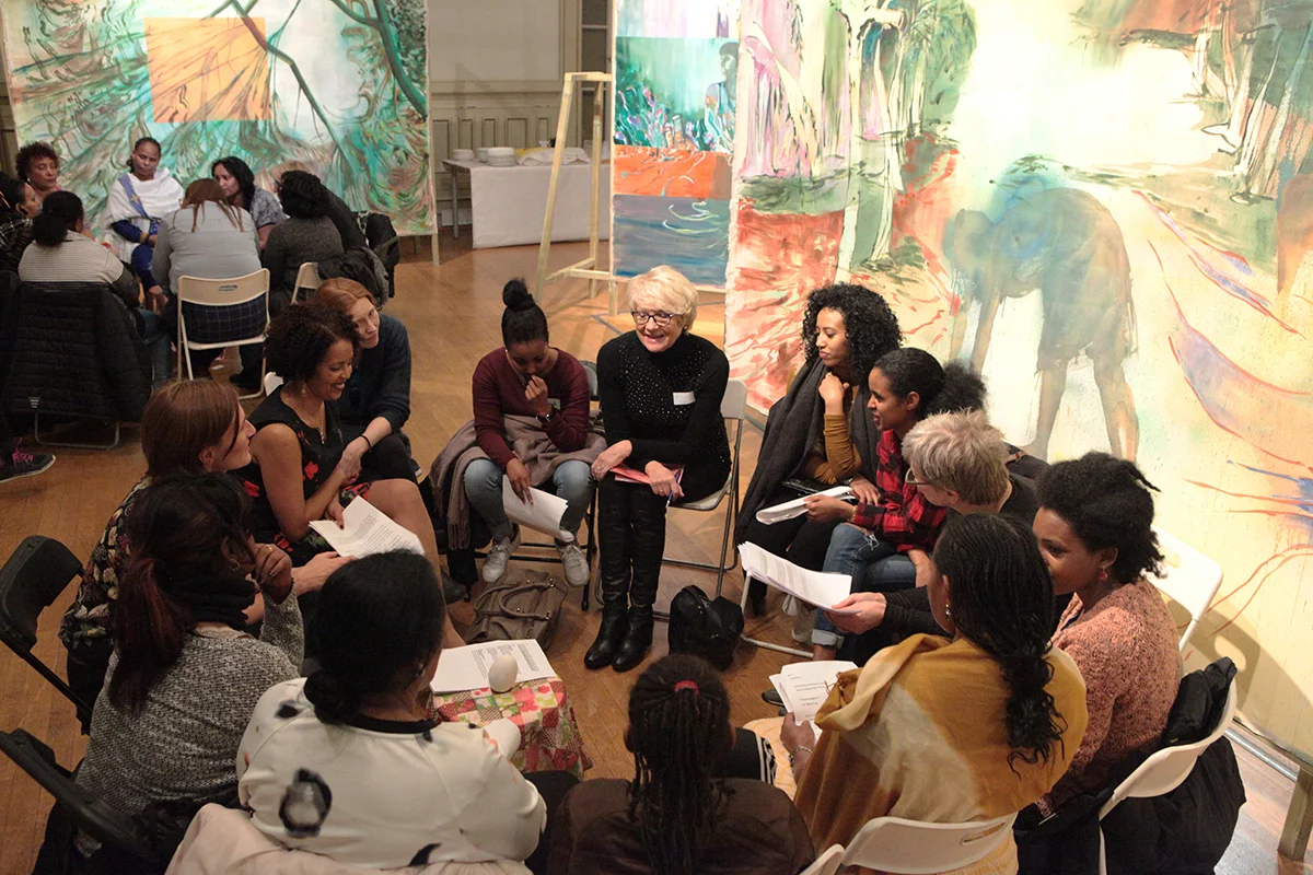   Researcer Hilde Danielsen, UNI Research, gives a presentation on    - the historical development of women´s and children´s rights in Norway  - the UN convention of the Rights of the Child, and the African Unions convention of the Rights of the Chil