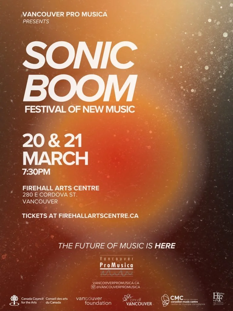 SONIC BOOM - Festival of New Music