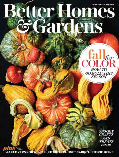 BETTER HOMES &amp; GARDENS / OCTOBER 2018