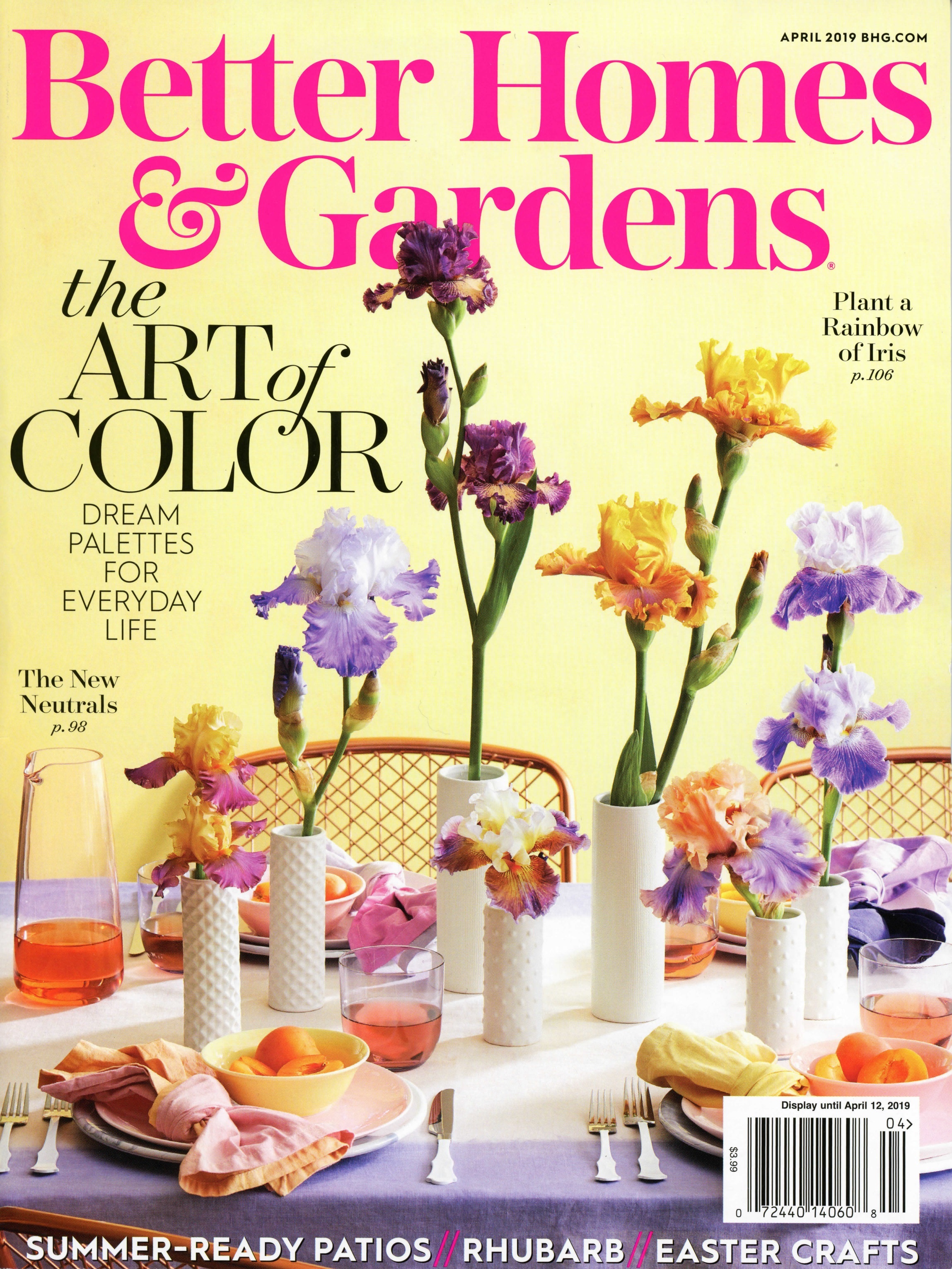 BETTER HOMES &amp; GARDENS / APRIL 2019