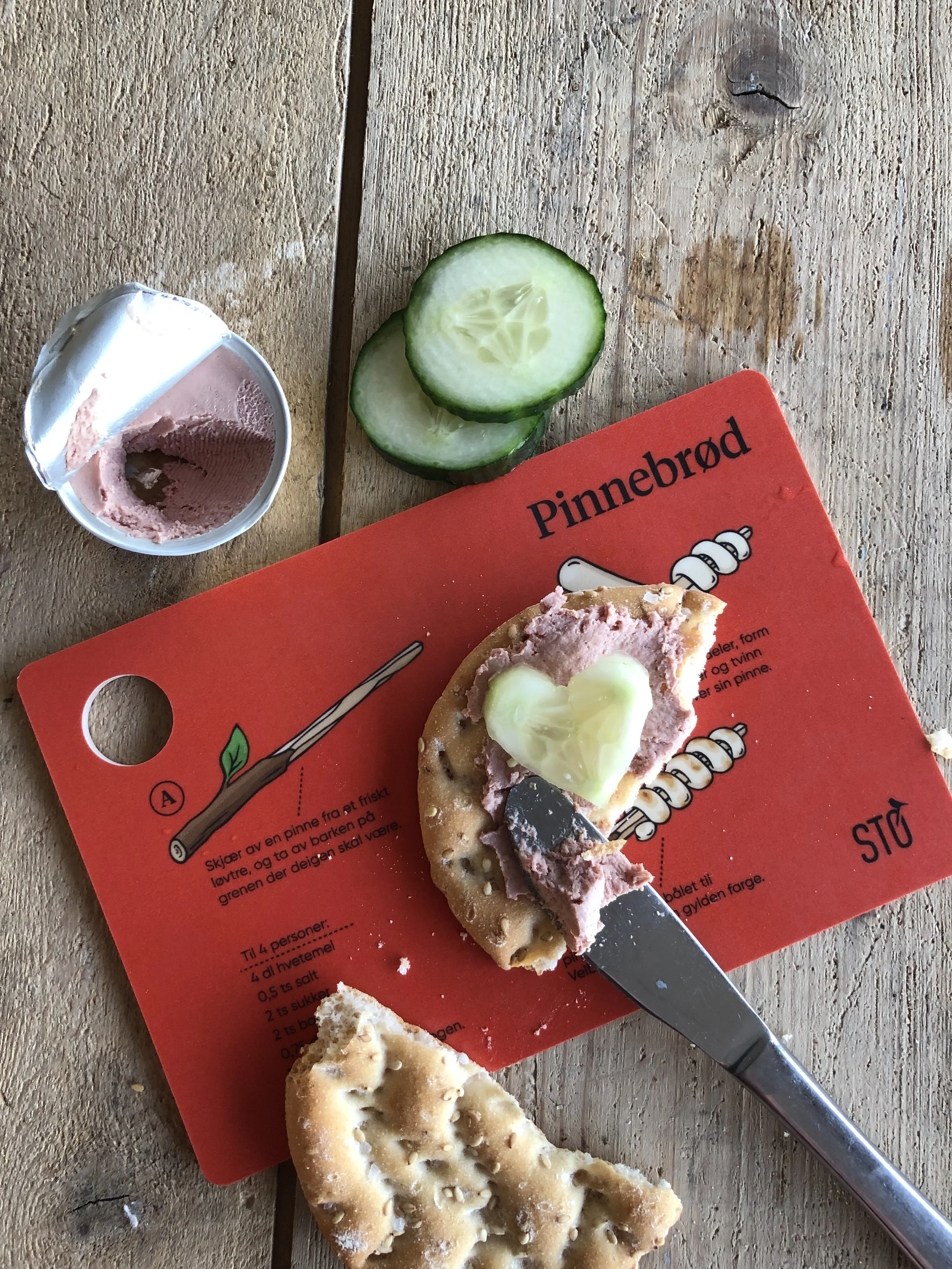 Spisefjøl - Pinnebrød