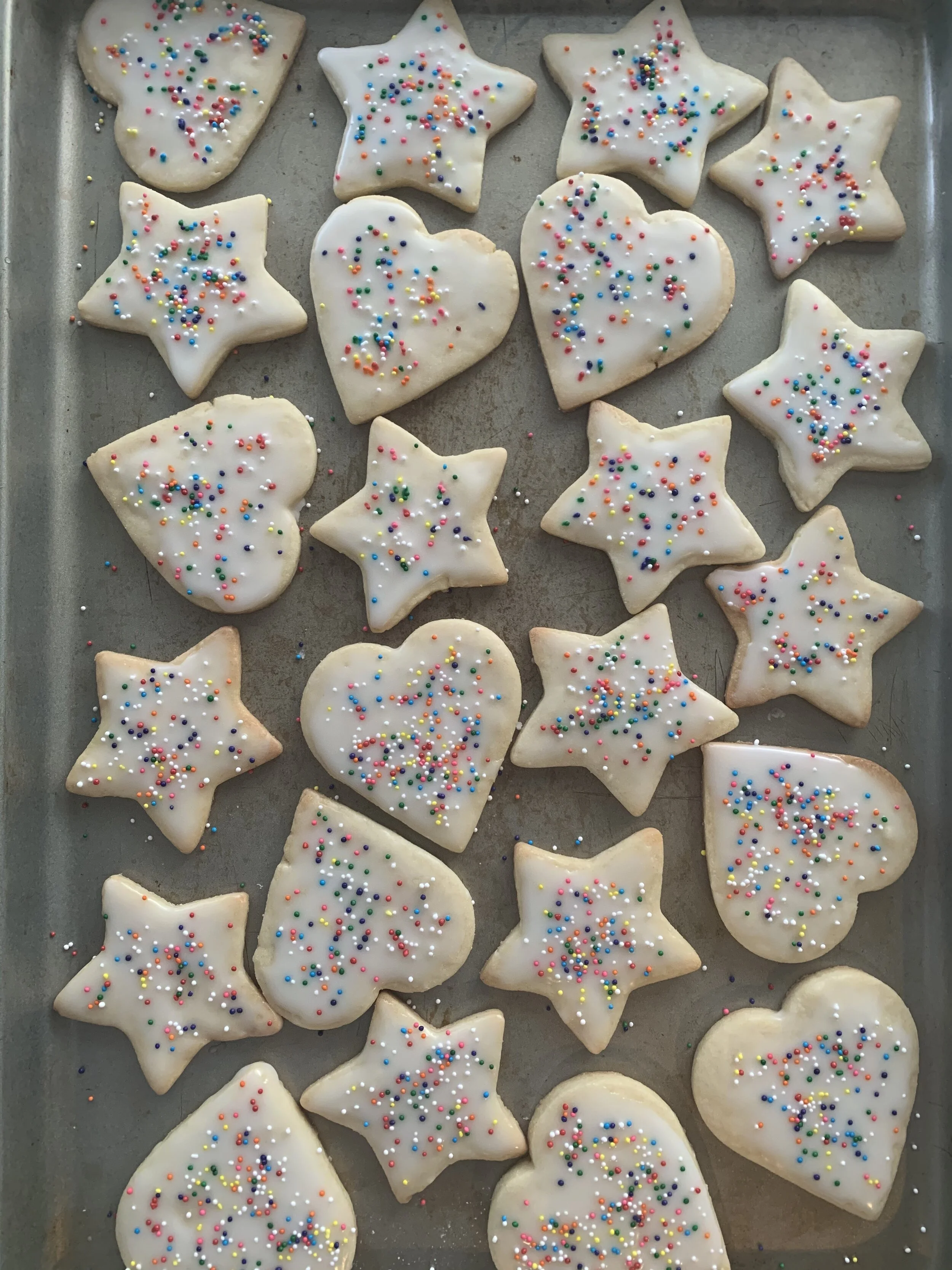 Sugar Cookies + Sensory Play