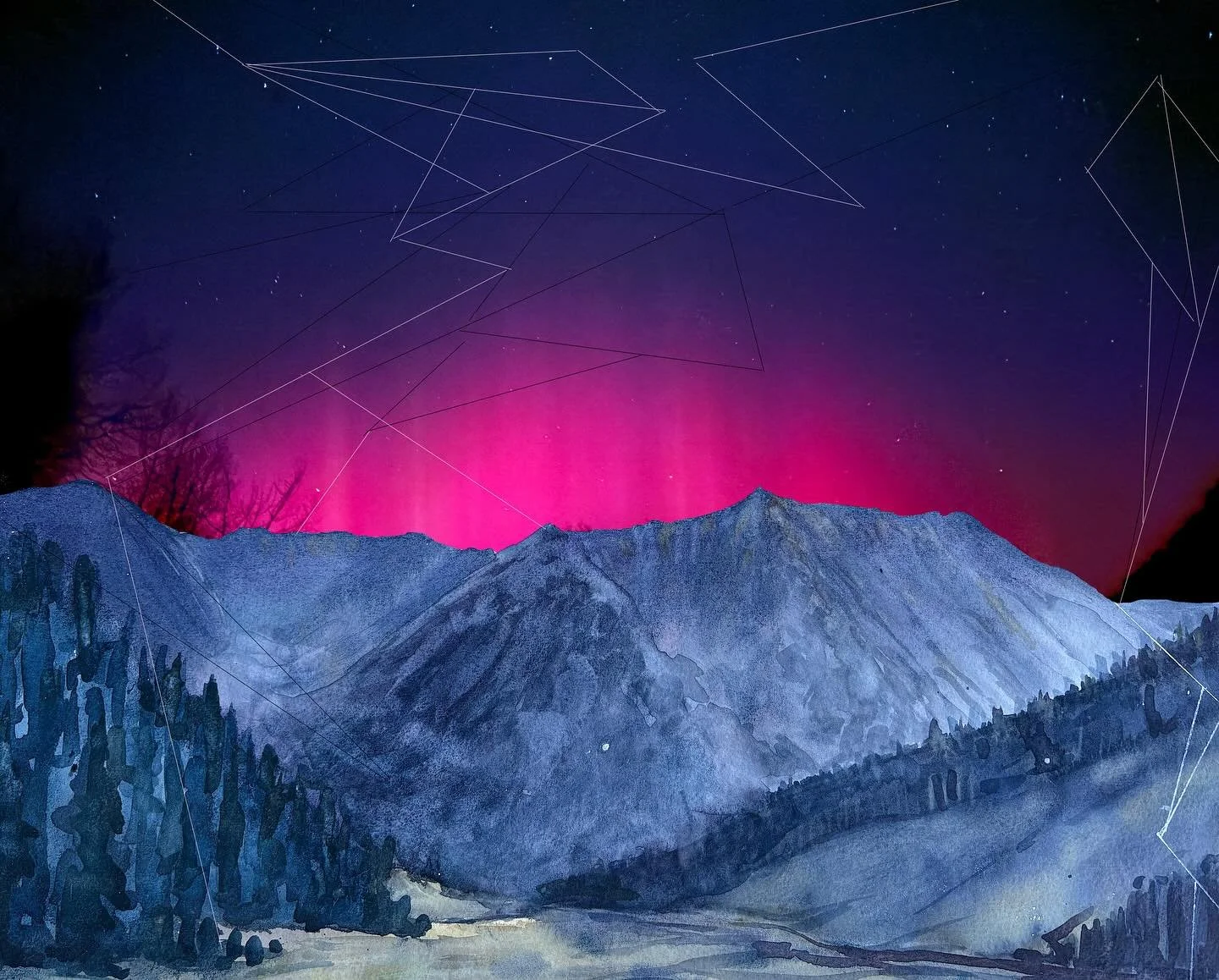 Wow! Tuesday night was so incredible. The northern lights sure put on a show in so many places! Love that it was an event that brought people together in awe of raw beauty and wonder! Excited for some painting inspiration. 

#northernlights #colorado