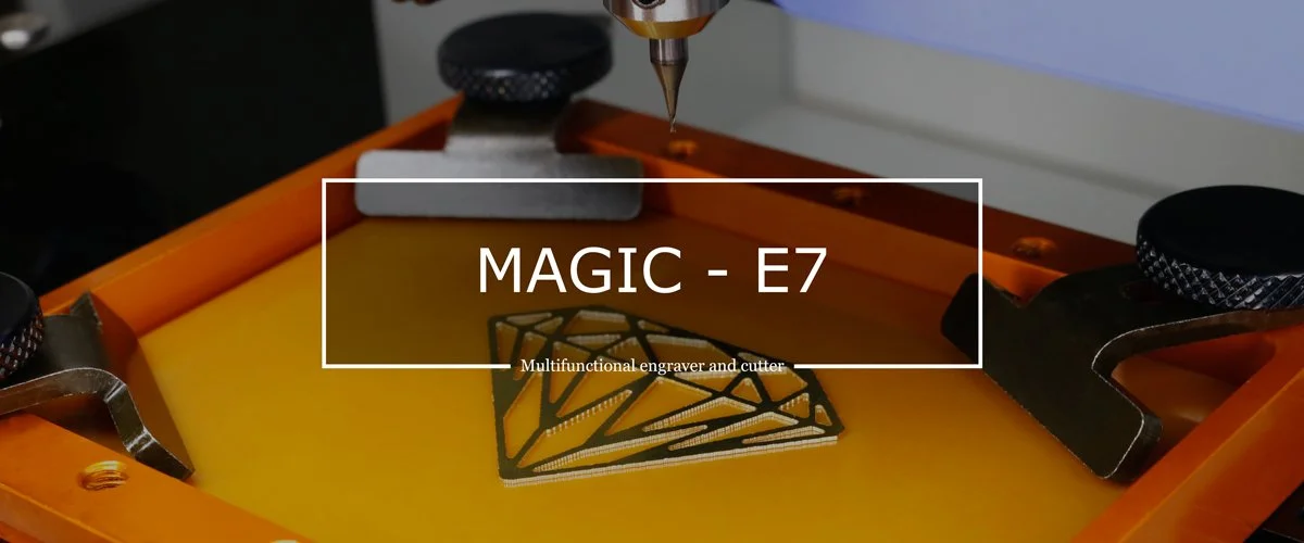 Magic E7 engraving machine — Sistotec